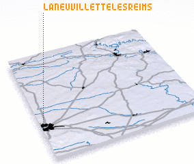 3d view of La Neuvillette-lès-Reims