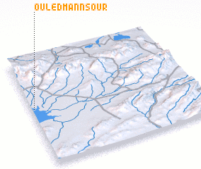 3d view of Ouled Mannsour