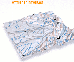 3d view of Oytier-Saint-Oblas