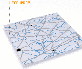 3d view of Le Courroy