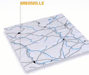 3d view of Ambonville