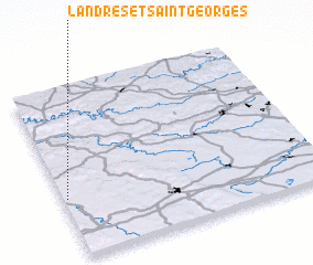 3d view of Landres-et-Saint-Georges