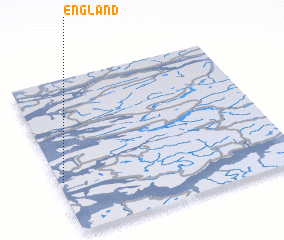 3d view of England