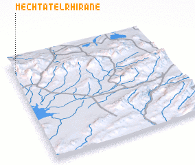 3d view of Mechtat el Rhirane