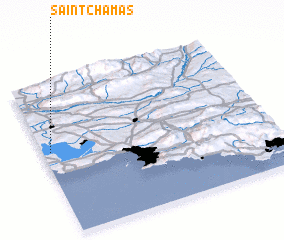 3d view of Saint-Chamas