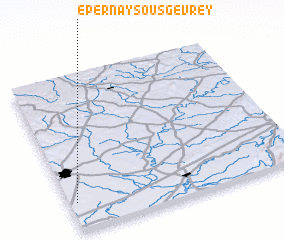 3d view of Épernay-sous-Gevrey