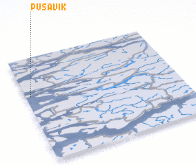 3d view of Pusavik