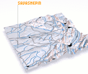 3d view of Savas-Mépin