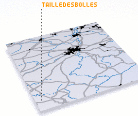 3d view of Taille des Bolles