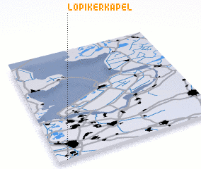 3d view of Lopikerkapel