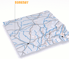 3d view of Romenay