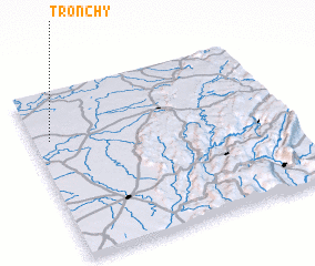 3d view of Tronchy