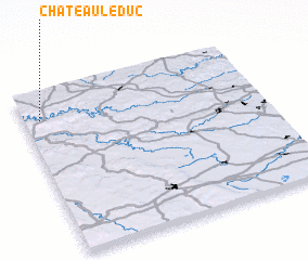 3d view of Château le Duc