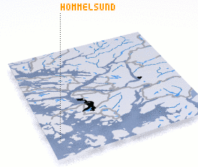 3d view of Hommelsund