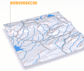 3d view of ʼAïn Bourdeche