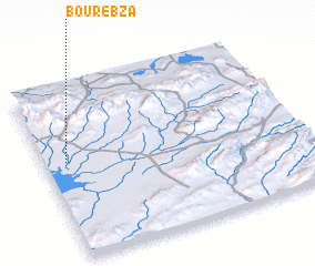 3d view of Bou Rebza