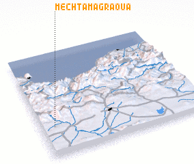 3d view of Mechta Magraoua