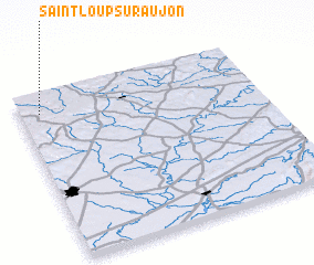 3d view of Saint-Loup-sur-Aujon