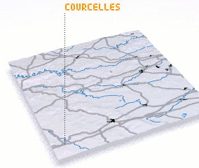 3d view of Courcelles