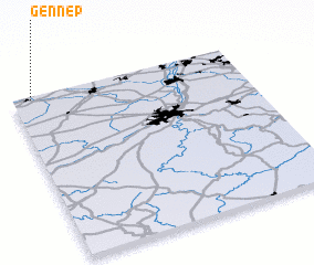 3d view of Gennep