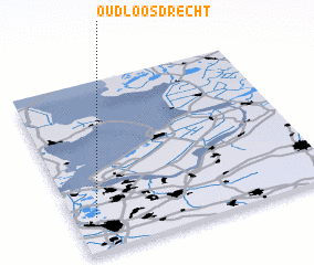 3d view of Oud-Loosdrecht