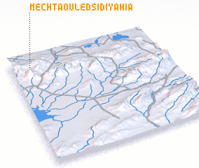 3d view of Mechta Ouled Sidi Yahia