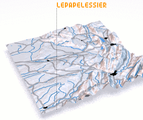 3d view of Le Papelessier