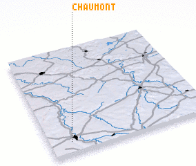 3d view of Chaumont