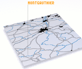 3d view of Mont-Gauthier