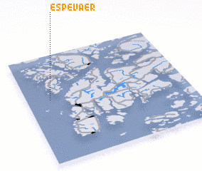 3d view of Espevær