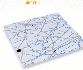 3d view of Orgeux