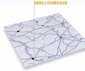 3d view of Neuilly-sur-Suize