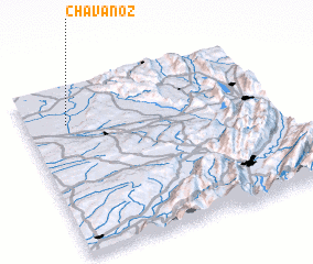 3d view of Chavanoz