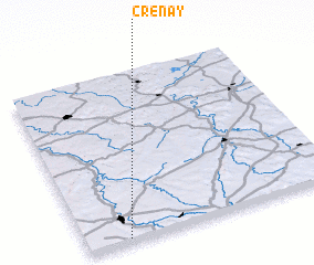 3d view of Crenay