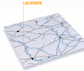 3d view of La Landre