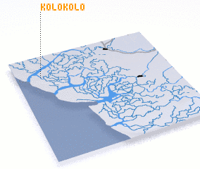 3d view of Kolokolo