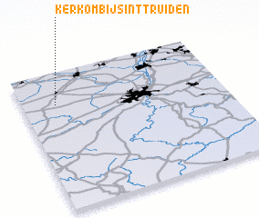 3d view of Kerkom-bij-Sint-Truiden