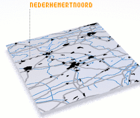 3d view of Nederhemert-Noord