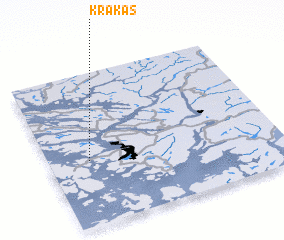 3d view of Kråkås