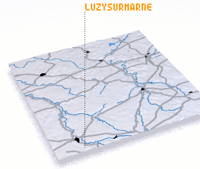 3d view of Luzy-sur-Marne