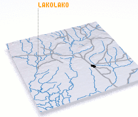 3d view of Lakolako