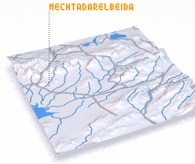 3d view of Mechta Dar el Beïda