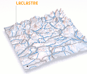 3d view of La Clastre