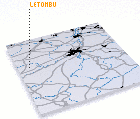 3d view of Le Tombu