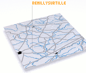 3d view of Remilly-sur-Tille