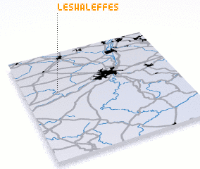 3d view of Les Waleffes