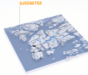 3d view of Gjøsæter