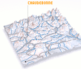 3d view of Chaudebonne