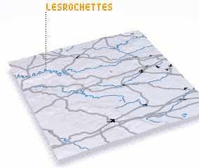 3d view of Les Rochettes