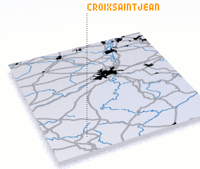 3d view of Croix Saint-Jean